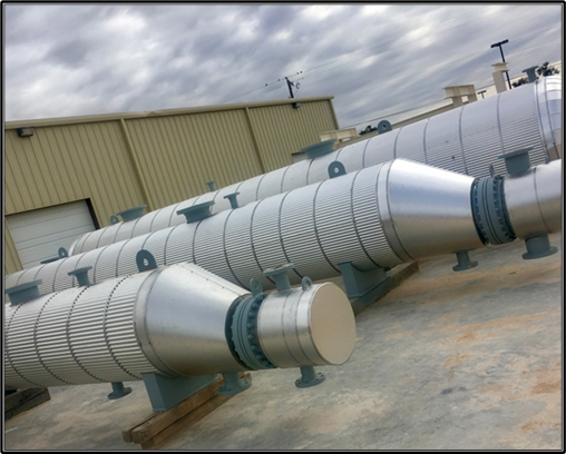 Insulated vessel and piping systems outdoors